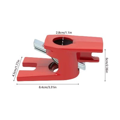Serre-joint dimnsions partie anneau de serrage et barrure