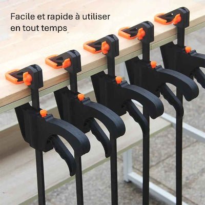 Serre joint menuisier NylonForce facile rapide d'utilisation