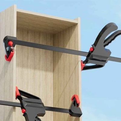 Serre joint menuisier vue utilisation serrage et écartement