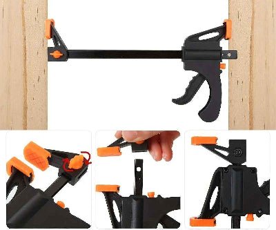 Serre joint menuisier polyvalent 30cm fonction écarteur