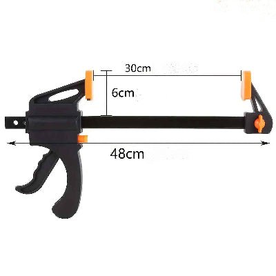 Serre joint menuisier polyvalent 30cm dimensions