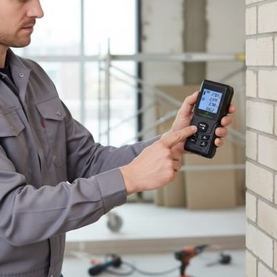 Télémètre laser facile d'utilisation