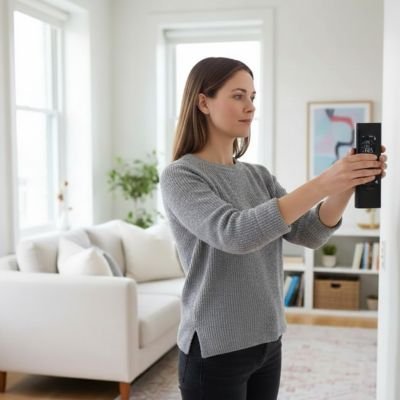 Télémètre laser noir 40-60m