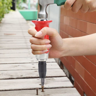 Tournevis a frapper pour retirer des vis rouillées