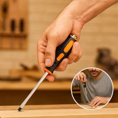 Tournevis a frapper utilisation en atelier de menuiserie