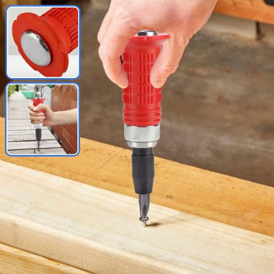 Tournevis a frapper vue de la tête de frappe en métal