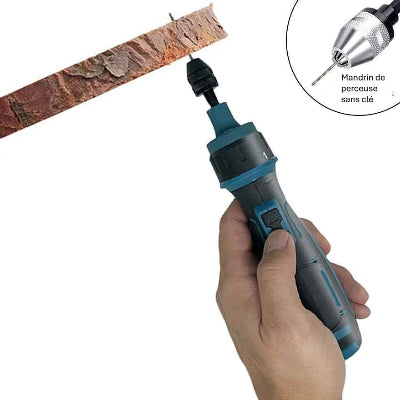 Tournevis électrique mandrin de perceuse sans clé