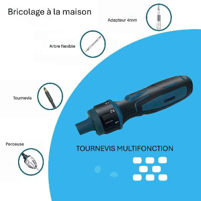 Tournevis électrique multifonction