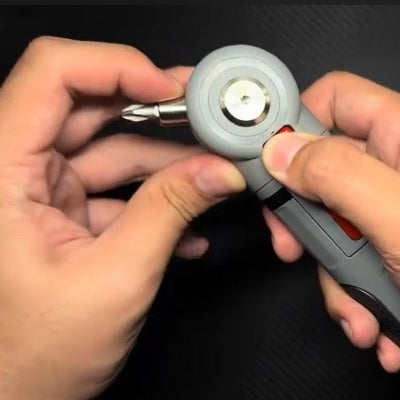 Tournevis electrique sans fil changement d'angle 45 degrés