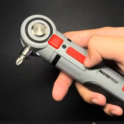Tournevis electrique sans fil changement d'angle