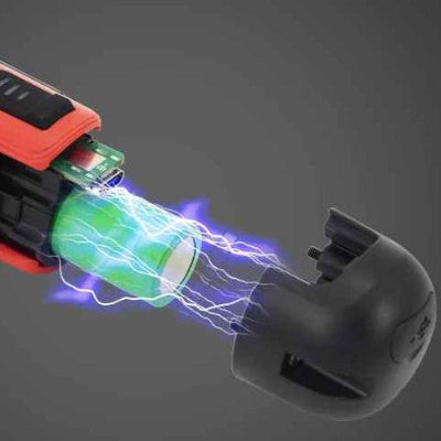 Tournevis electrique sans fil compartiment batterie