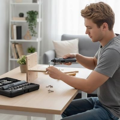 Tournevis-electrique utilisé pou rl'assemblage