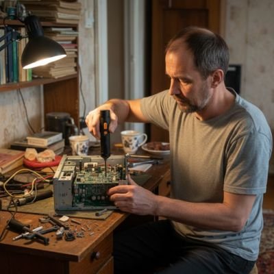 Tournevis electrique utilisé pour travailler des appareils électroniques