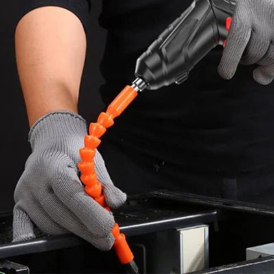 Tournevis electrique vissant dans un endroit exigu