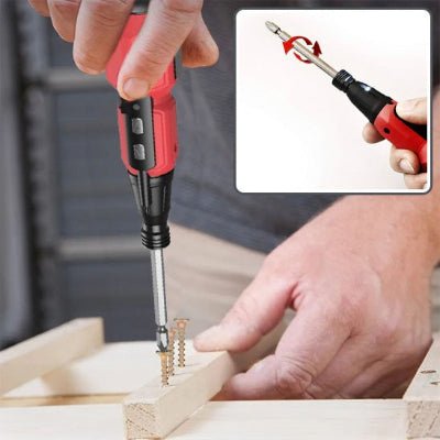 Tournevis electrique et vue du mode avant-renverse