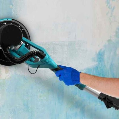 utilisation de la girafe ponceuse pour le plâtre