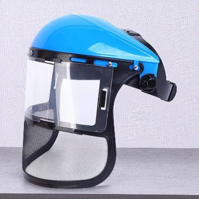 Visière de Protection - HeadMountShield™ - Bleu - Outils rénovation et bricolage