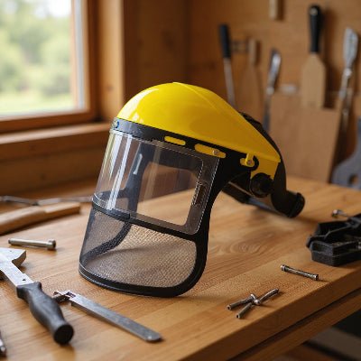Visière de Protection - HeadMountShield™ - Jaune - Outils rénovation et bricolage
