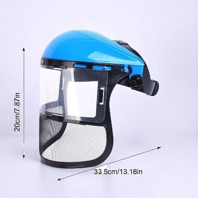 Visière de Protection - HeadMountShield™ - Bleu - Outils rénovation et bricolage