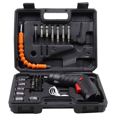 Visseuse devisseuse polyvalente ensemble 47 pcs dans son coffret de rangement