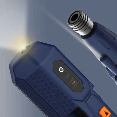 Visseuse pro lumière de tête et côté mandrin