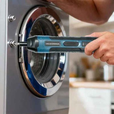 Visseuse utilisée pour visser dans du métal